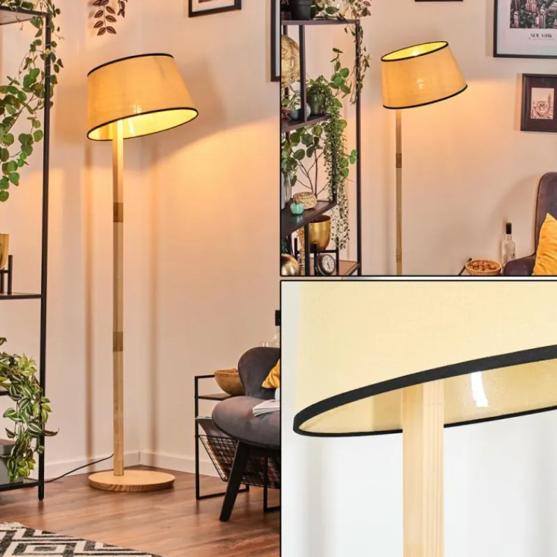 Luminaires Scandinaves-hofstein Chellas Lampadaire Écru, 1 lumière