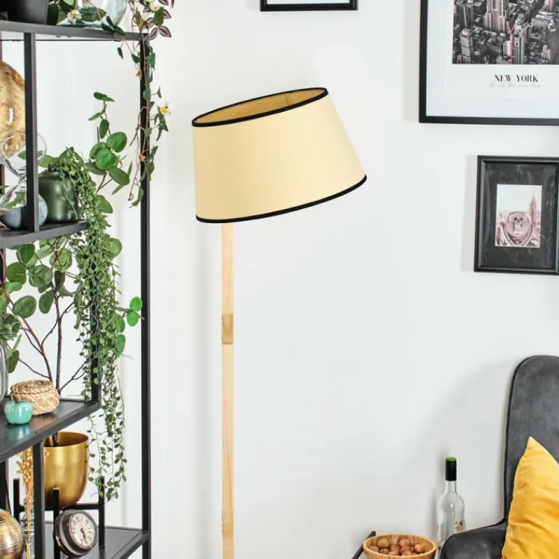 Luminaires Scandinaves-hofstein Chellas Lampadaire Écru, 1 lumière