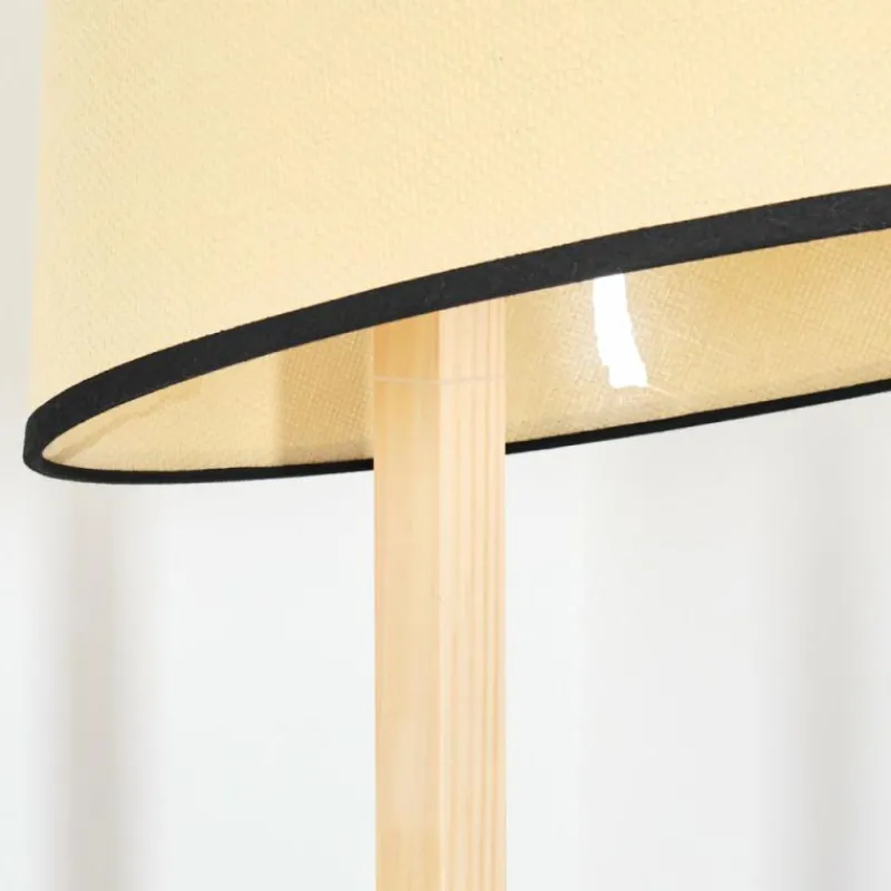 Luminaires Scandinaves-hofstein Chellas Lampadaire Écru, 1 lumière