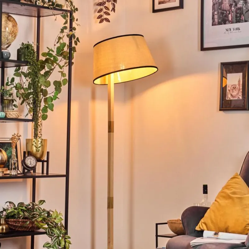 Luminaires Scandinaves-hofstein Chellas Lampadaire Écru, 1 lumière