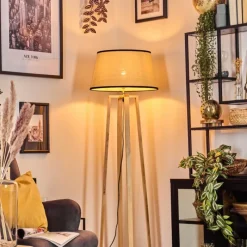 Luminaires Scandinaves-hofstein Chellas Lampadaire Écru, 1 lumière