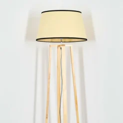 Luminaires Scandinaves-hofstein Chellas Lampadaire Écru, 1 lumière