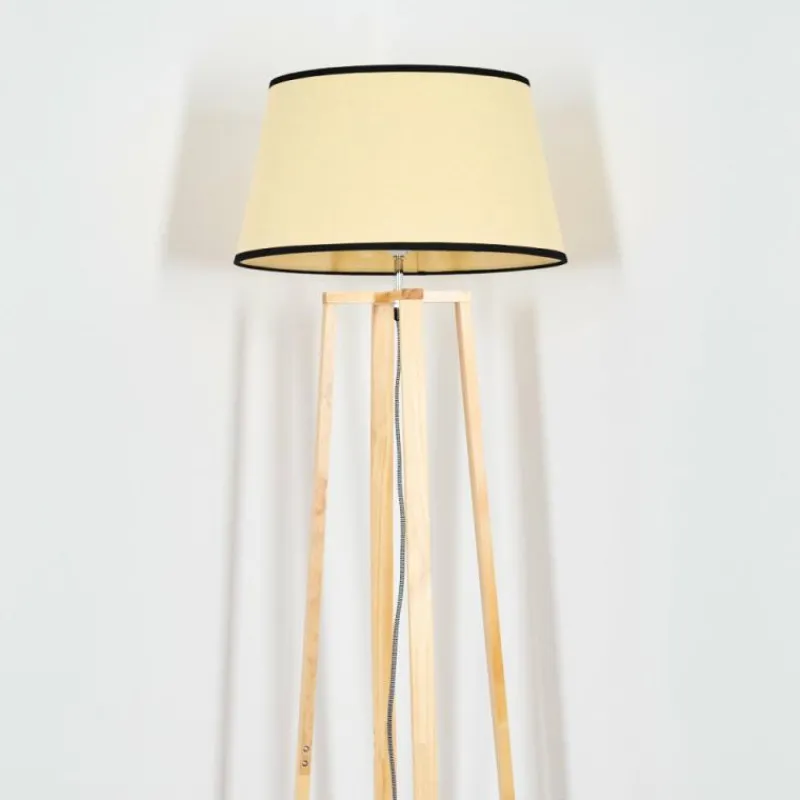 Luminaires Scandinaves-hofstein Chellas Lampadaire Écru, 1 lumière