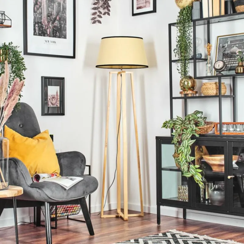 Luminaires Scandinaves-hofstein Chellas Lampadaire Écru, 1 lumière