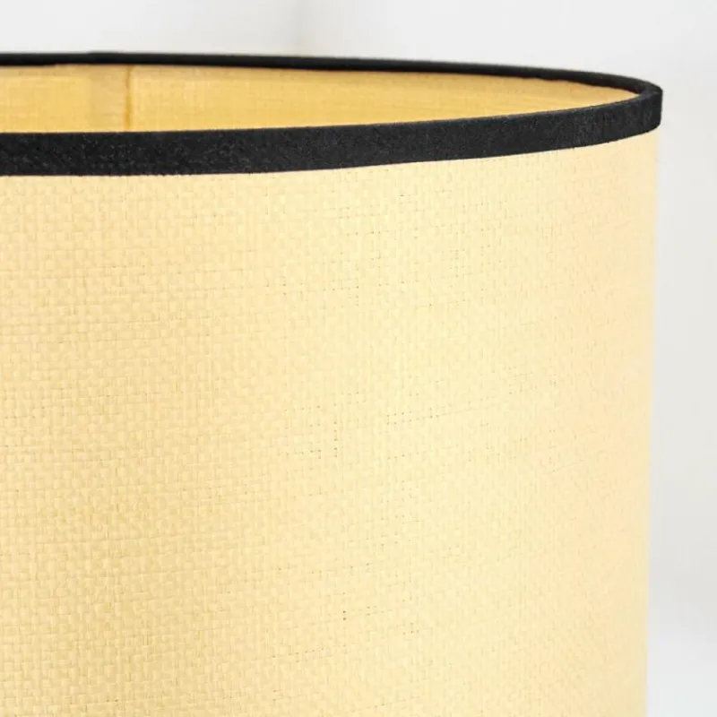 Luminaires Scandinaves-hofstein Chellas Lampadaire Écru, Noir, 1 lumière