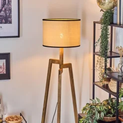 hofstein Chellas Lampadaire, Liseuse Écru, 1 lumière