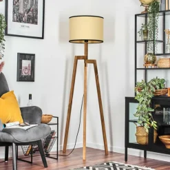 hofstein Chellas Lampadaire, Liseuse Écru, 1 lumière