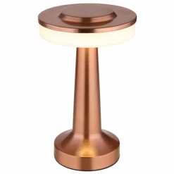 Luminaires Globo Lighting CHLOEY Lampe à poser LED Cuivre, Blanc, 1 lumière* Éclairage Led