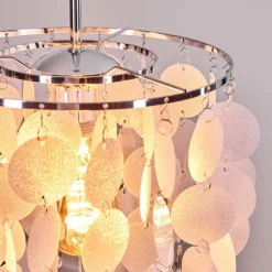 Luminaires Antiques-hofstein Ciora Suspension, Suspension Chrome, 1 lumière