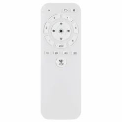 Luminaires Globo Lighting Cirilla Ventilateur de plafond lumineux LED Noir, 1 lumière, Télécommandes