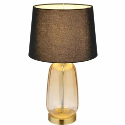 Luminaires Globo Lighting Classy Lampe à poser Ambre, Laiton, 1 lumière