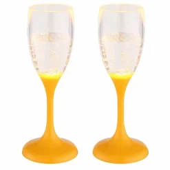 Luminaires Globo Lighting Coen Lampe à poser LED Orange, 1 lumière* Éclairage Led