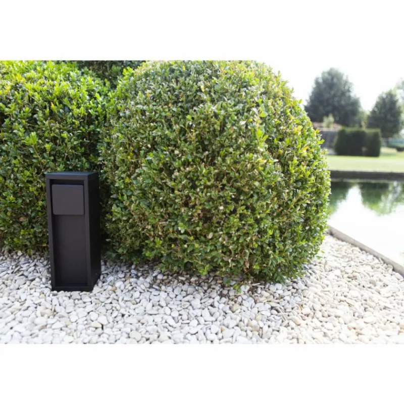 Luminaires Lutec collonette des prises Lutec Mains Noir