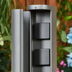 hofstein collonette des prises Reigolil Anthracite, Noir