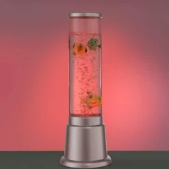 Luminaires Leuchten Direkt Colonne d'eau Leuchten-Direkt AVA LED Argenté, 1 lumière, Changeur de couleurs* Éclairage Led