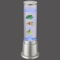 Luminaires Leuchten Direkt Colonne d'eau Leuchten-Direkt AVA LED Argenté, 1 lumière, Changeur de couleurs* Éclairage Led