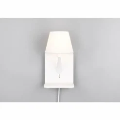 Lampes En Tissu-Luminaires Trio Comfort Applique murale Blanc, 1 lumière