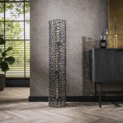 hofstein Cortecega Lampadaire Noir, 3 lumières* Lampadaires Et Lampes Sur Pied