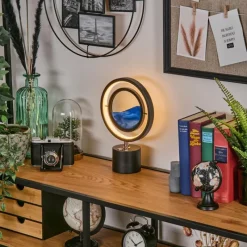 hofstein Cotas Lampe à poser LED Noir, 1 lumière