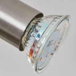 Lampes Vintages & Rétros-hofstein Crina Plafonnier, Spot de plafond LED Chrome, Nickel mat, 2 lumières