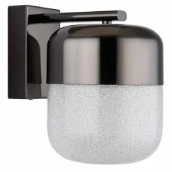 Luminaires Globo Lighting Cristallica Applique murale LED Anthracite, 1 lumière