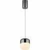 Luminaires Globo Lighting Cristallica Suspension LED Anthracite, 1 lumière