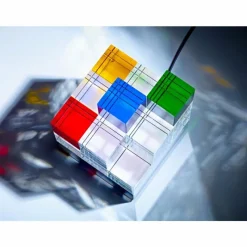 Luminaires Tecnolumen Cubelight Tecnolumen Lampe à poser LED Multicolore, Clair, 1 lumière