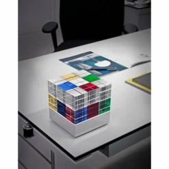 Luminaires Tecnolumen Cubelight Tecnolumen Lampe à poser LED Multicolore, Clair, 1 lumière