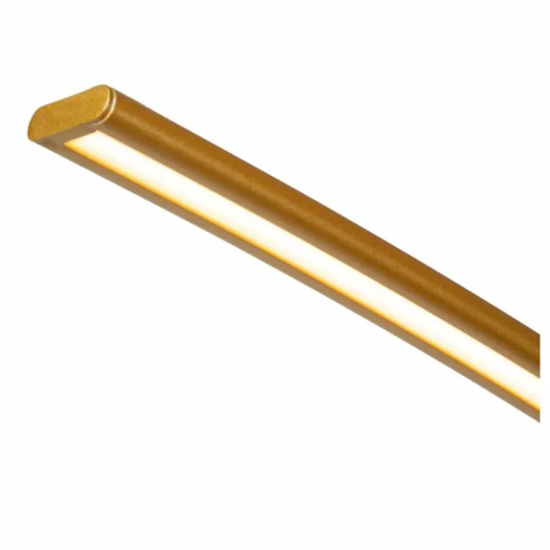 Lampes Dorées-Luminaires Lucide CURVE Lampadaire LED Noir, 1 lumière