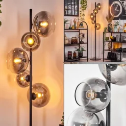 hofstein Dagan Lampadaire Clair, Fumé, 5 lumières