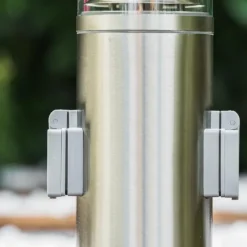 hofstein Dakar Borne lumineuse Acier inoxydable, 1 lumière