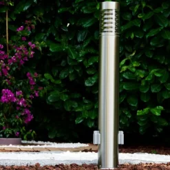 hofstein Dakar Eclairage de chemin Acier inoxydable, 1 lumière