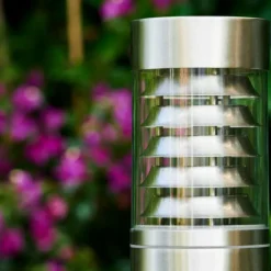 hofstein Dakar Eclairage de chemin Acier inoxydable, 1 lumière