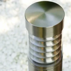 hofstein Dakar Eclairage de chemin Acier inoxydable, 1 lumière, Détecteur de mouvement