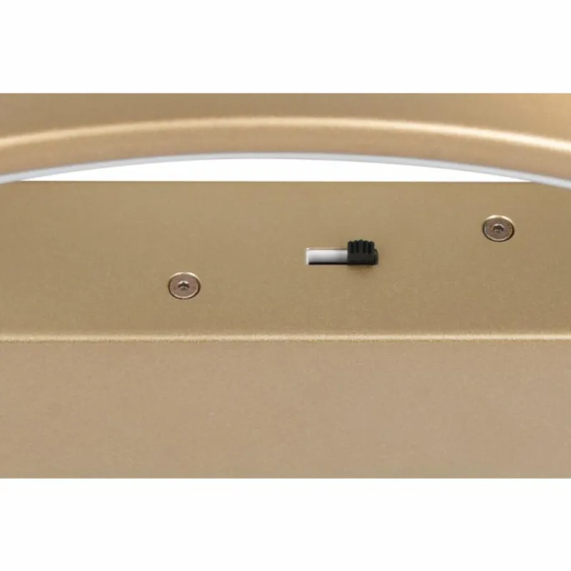 Lampes Dorées-Luminaires Trio Darvin Plafonnier LED Or, 1 lumière