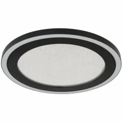 Luminaires Globo Lighting DAVIES Plafonnier LED Noir, 1 lumière* Éclairage Led