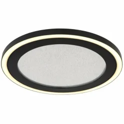 Luminaires Globo Lighting DAVIES Plafonnier LED Noir, 1 lumière* Éclairage Led