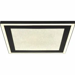 Luminaires Globo Lighting DAVIES Plafonnier LED Noir, 1 lumière* Éclairage Led