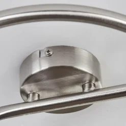 hofstein Davor Plafonnier, Spot de plafond Chrome, Nickel mat, 3 lumières