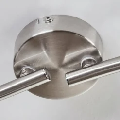 hofstein Davor Plafonnier, Spot de plafond Chrome, Nickel mat, 4 lumières