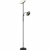 Luminaires Globo Lighting DAVYD Lampadaire LED Noir, 1 lumière* Éclairage Led
