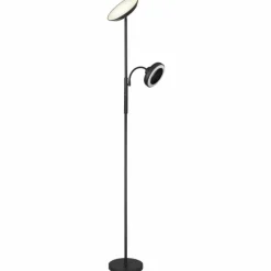 Luminaires Globo Lighting DAVYD Lampadaire LED Noir, 1 lumière* Éclairage Led