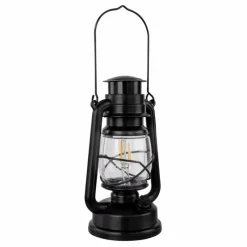 Luminaires Rustiques-Luminaires Globo Lighting Décor Globo CERTALDO LED Noir, 1 lumière