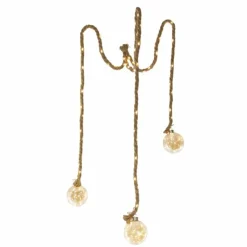 Luminaires Globo Lighting Décor Globo ROVETO Ambre, 3 lumières