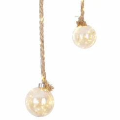 Luminaires Globo Lighting Décor Globo ROVETO Ambre, 3 lumières