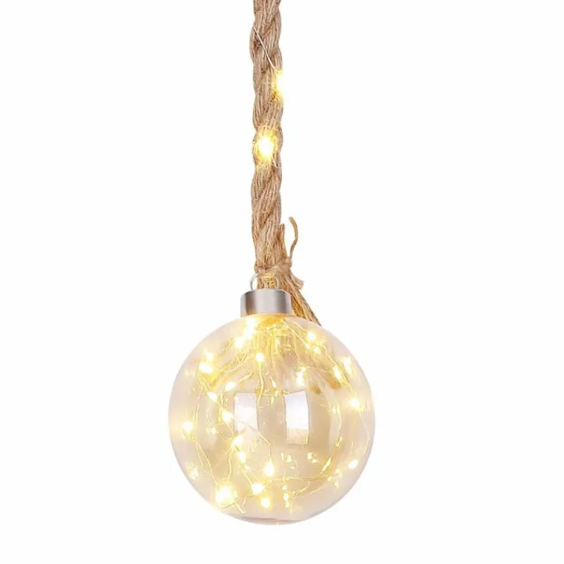 Luminaires Globo Lighting Décor Globo ROVETO Brun, 1 lumière