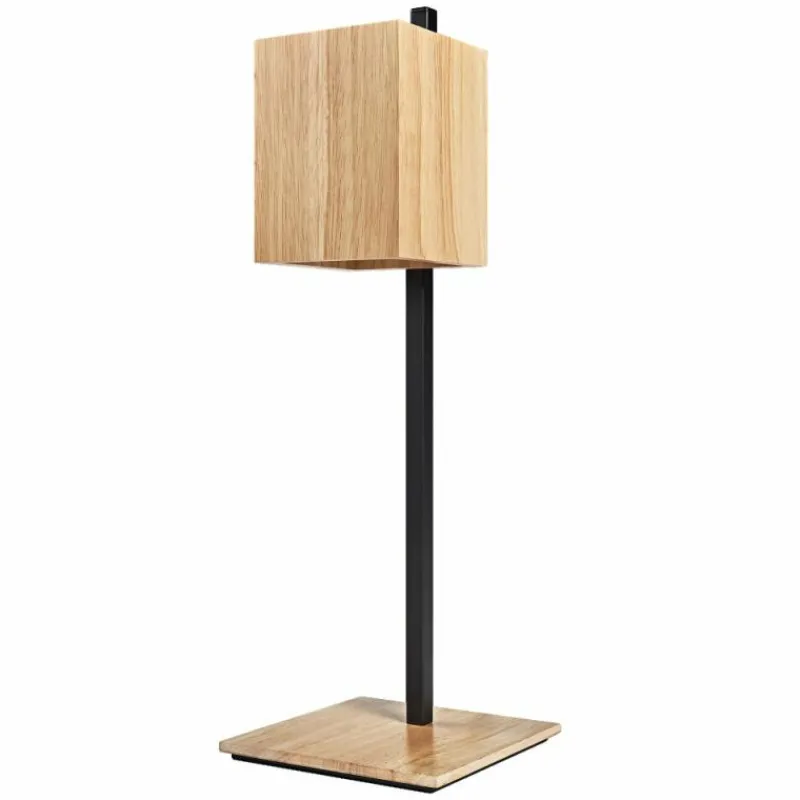 Lampes En Bois-Luminaires Ledvance DECOR Applique murale / Plafonnier LED Noir, 1 lumière