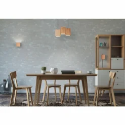 Lampes En Bois-Luminaires Ledvance DECOR Applique murale / Plafonnier LED Noir, 1 lumière