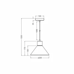 Lampes En Bois-Luminaires Ledvance DECOR Applique murale / Plafonnier Gris, Couleur bois, 1 lumière
