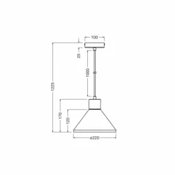 Lampes En Bois-Luminaires Ledvance DECOR Applique murale / Plafonnier Couleur bois, Blanc, 1 lumière
